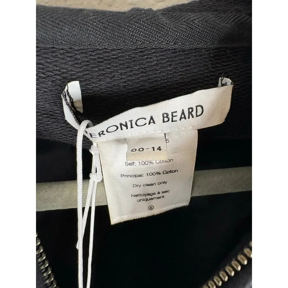 Veronica Beard Hoodie Dickey French Terry Athleisure Streetwear Casual Sz 00-14 - Picture 9 of 9